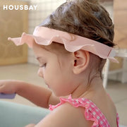 Baby Bath Cap Adjustable Hair Wash Hat